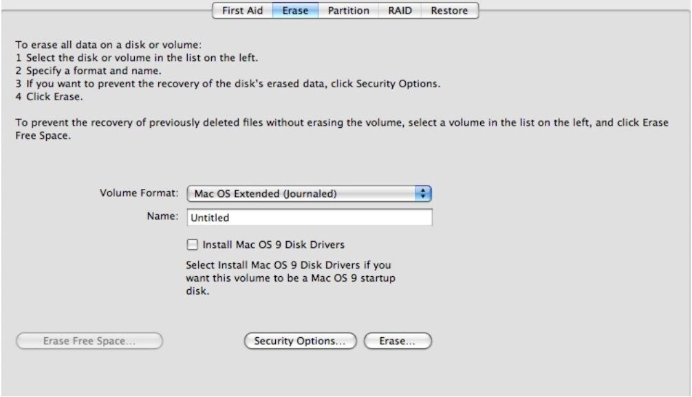 format mac drive for windows
